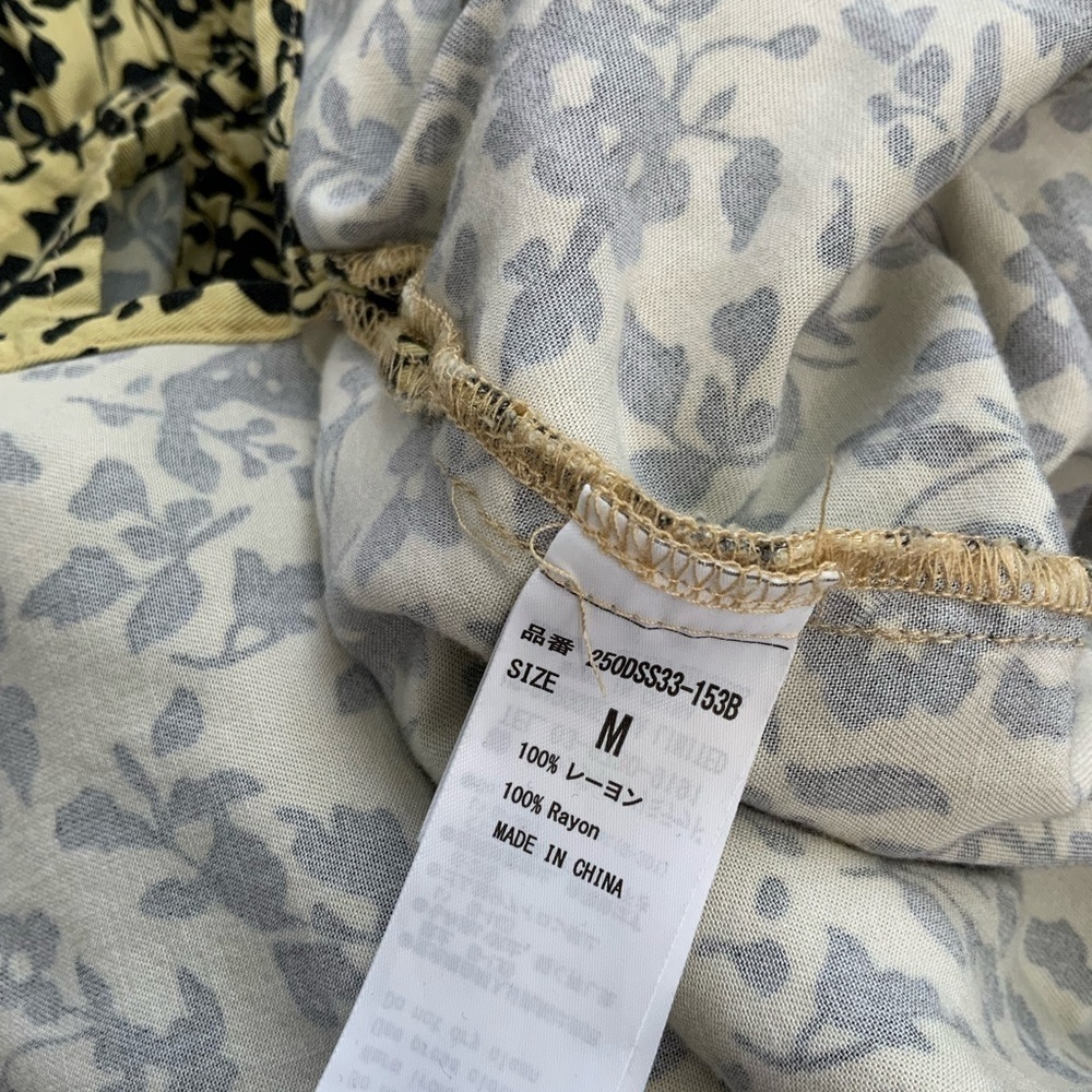 Azul By Moussy Yellow Floral Multi Dress - Picture 4 of 6